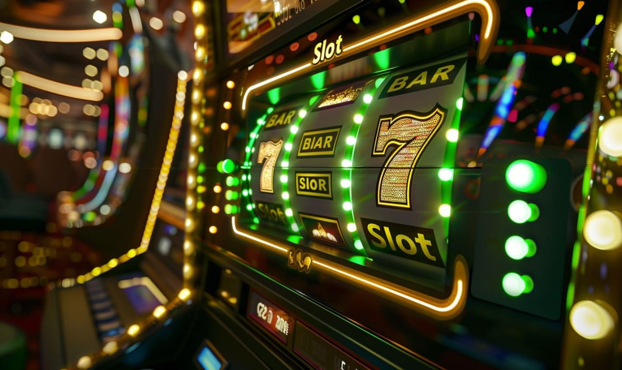 Tangan pemain memegang smartphone dengan tampilan game kartu casino